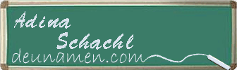 Adina Schachl Visitenkarte